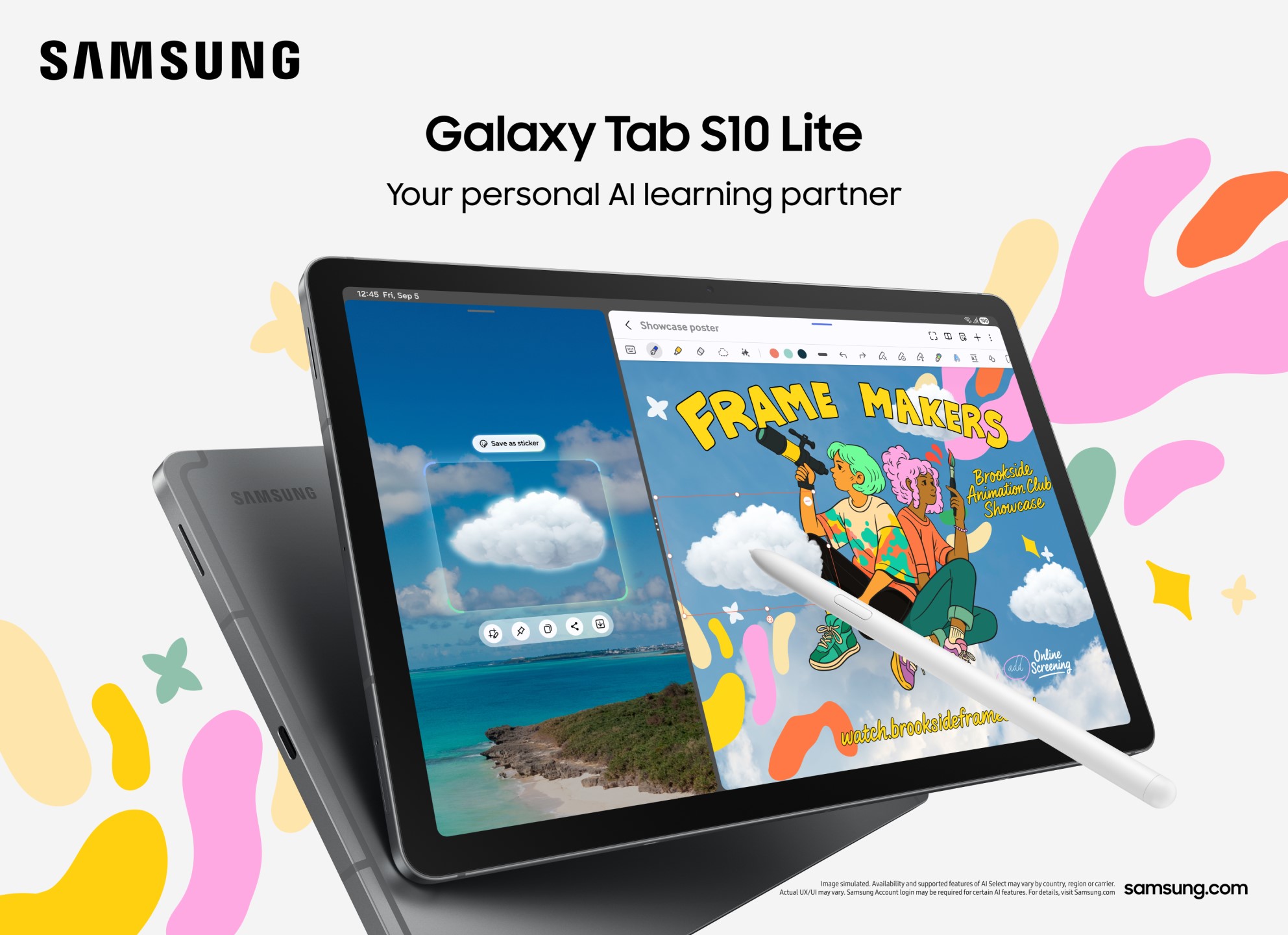 Samsung Launches Galaxy Tab S10 Lite with 10.9-Inch Display and S Pen Support