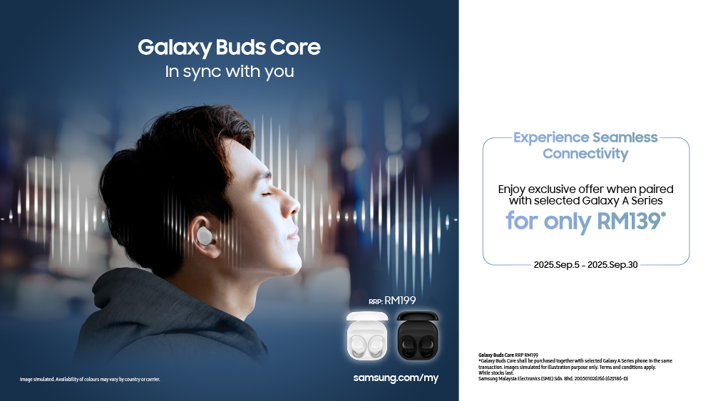 Samsung Launches Galaxy Buds Core in Malaysia: Affordable TWS with ANC and AI Interpreter