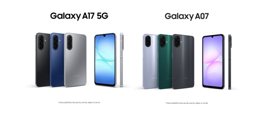 Samsung Launches Galaxy A17 and Galaxy A07 with AI-Powered Features and Enhanced Durability